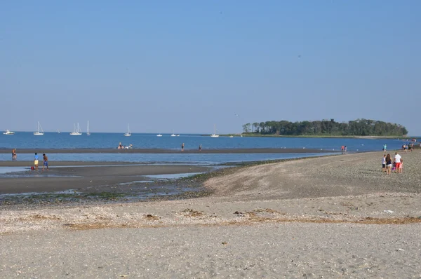 Ασημένια άμμο κρατικό πάρκο στο Milford, Κονέκτικατ — Φωτογραφία Αρχείου