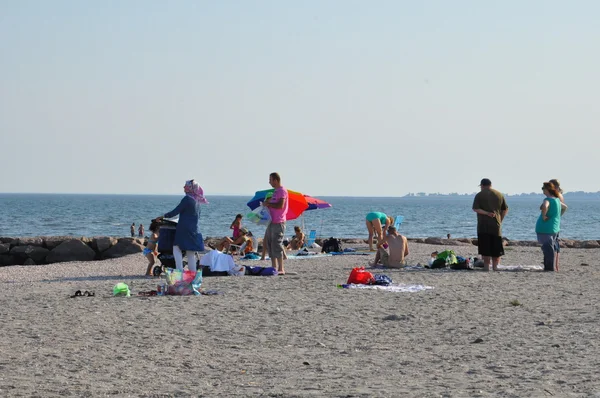 Silver Sands State Park in Milford, Connecticut — Stockfoto