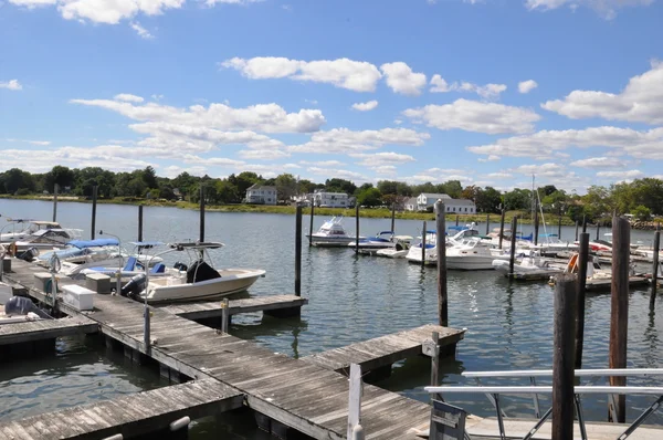 Captain 's Cove en Bridgeport, Connecticut — Foto de Stock