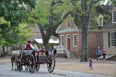 Williamsburg, Virginia atlı arabası rides