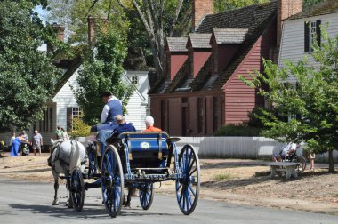 Williamsburg, Virginia atlı arabası rides