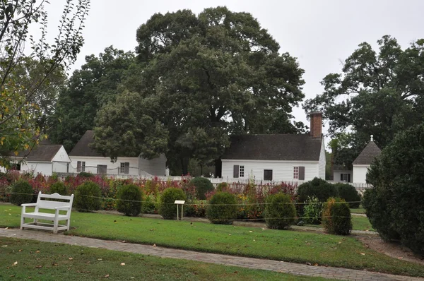 George Wythe House en Colonial Williamsburg, Virginia — Foto de Stock