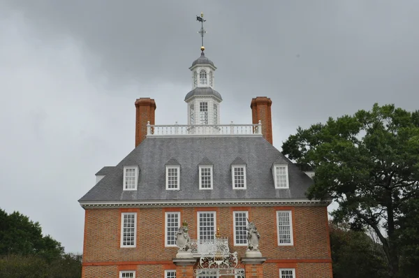 Governors Palace en Wlliamsburg, Virginia —  Fotos de Stock