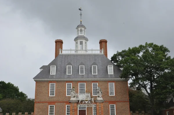 Governors Palace en Wlliamsburg, Virginia — Foto de Stock