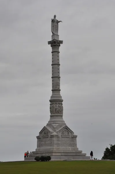 Yorktown Victory Monumento em Yorktown Virginia — Fotografia de Stock