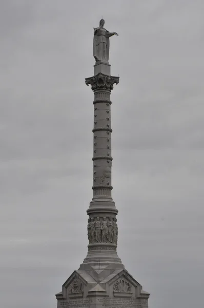 Yorktown Victory Monument i Yorktown Virginia — Stockfoto