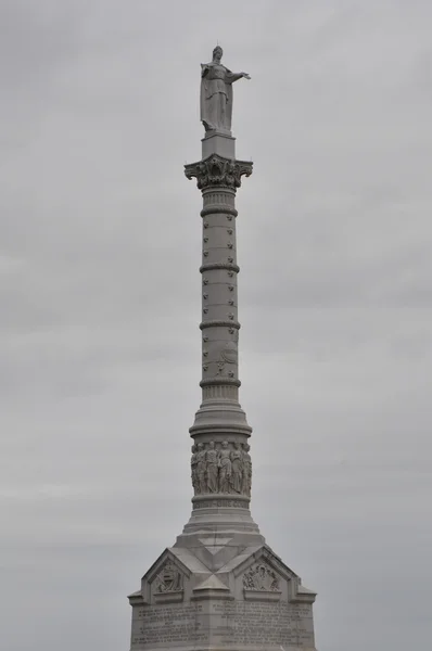 Yorktown Victory Monumento em Yorktown Virginia — Fotografia de Stock