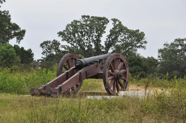 Yorktown bojiště ve Virginii — Stock fotografie