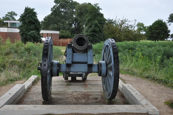 Yorktown bojiště ve Virginii — Stock fotografie