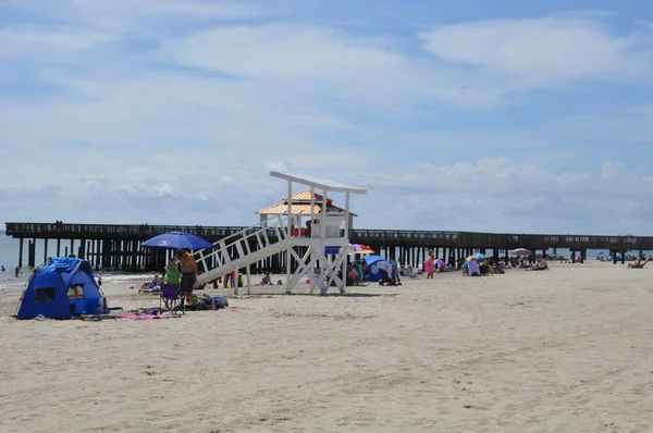 Buckroe Beach Park в Hampton Вірджинія — стокове фото