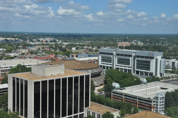 Widok z lotu ptaka, Richmond, Virginia — Zdjęcie stockowe