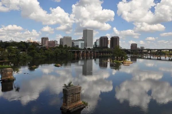 Panoramę miasta Richmond w stanie Wirginia — Zdjęcie stockowe