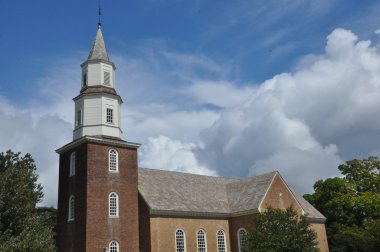 Bruton Parish Episcopal Kilisesi Williamsburg, Virginia