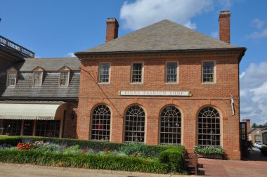 Tüccarlar Meydanı Colonial Williamsburg, Virginia