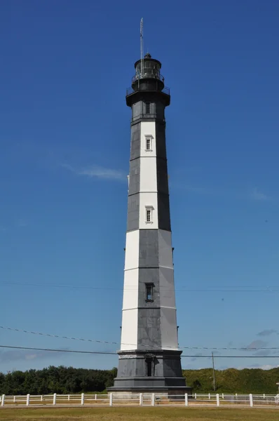 Nové Cape Henry maják na Fort Story v Virginia Beach — Stock fotografie