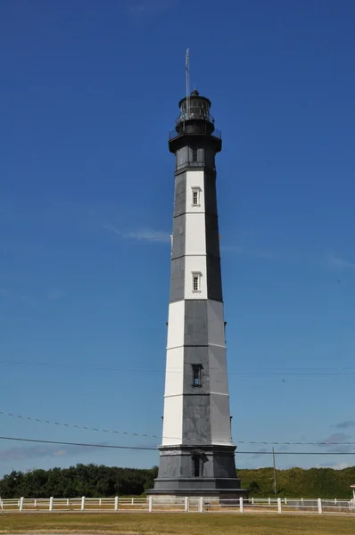 Nowe Cape Henry latarni w Fort historia w Virginia Beach — Zdjęcie stockowe