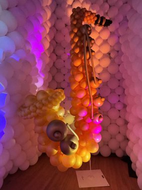 NEW YORK, NY - 3 AUG: New York 'taki Balon Hikayesi' nde sergi, 3 Ağustos 2024.