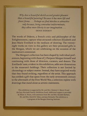 NEW YORK, NY - 3 AUG: New York 'taki Morgan Kütüphanesi ve Müzesinde sergi, 3 Ağustos 2024.