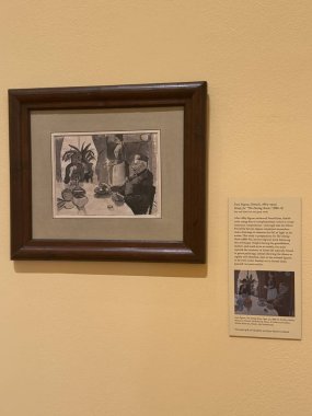 NEW YORK, NY - 3 AUG: New York 'taki Morgan Kütüphanesi ve Müzesinde sergi, 3 Ağustos 2024.