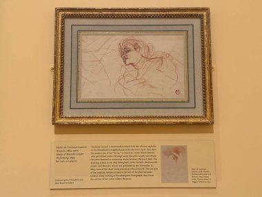 NEW YORK, NY - 3 AUG: New York 'taki Morgan Kütüphanesi ve Müzesinde sergi, 3 Ağustos 2024.