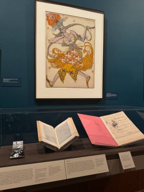 NEW YORK, NY - 3 AUG: New York 'taki Morgan Kütüphanesi ve Müzesinde sergi, 3 Ağustos 2024.