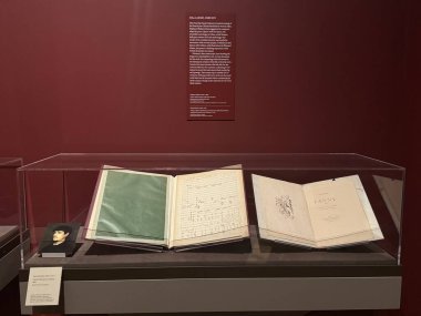 NEW YORK, NY - 3 AUG: New York 'taki Morgan Kütüphanesi ve Müzesinde sergi, 3 Ağustos 2024.