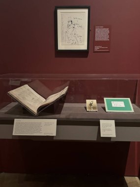 NEW YORK, NY - 3 AUG: New York 'taki Morgan Kütüphanesi ve Müzesinde sergi, 3 Ağustos 2024.