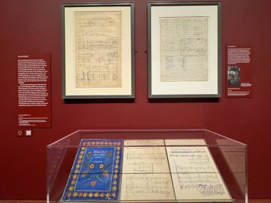 NEW YORK, NY - 3 AUG: New York 'taki Morgan Kütüphanesi ve Müzesinde sergi, 3 Ağustos 2024.