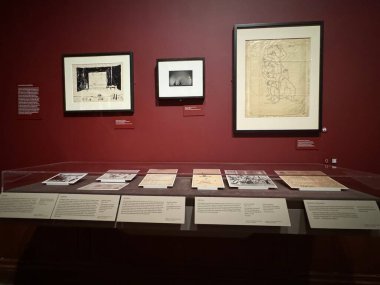 NEW YORK, NY - 3 AUG: New York 'taki Morgan Kütüphanesi ve Müzesinde sergi, 3 Ağustos 2024.