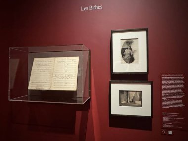 NEW YORK, NY - 3 AUG: New York 'taki Morgan Kütüphanesi ve Müzesinde sergi, 3 Ağustos 2024.