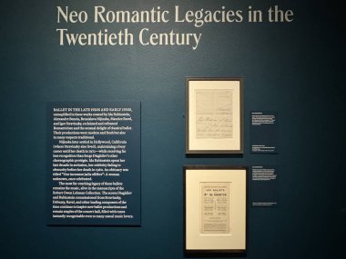 NEW YORK, NY - 3 AUG: New York 'taki Morgan Kütüphanesi ve Müzesinde sergi, 3 Ağustos 2024.
