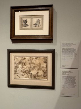 NEW YORK, NY - 3 AUG: New York 'taki Morgan Kütüphanesi ve Müzesinde sergi, 3 Ağustos 2024.