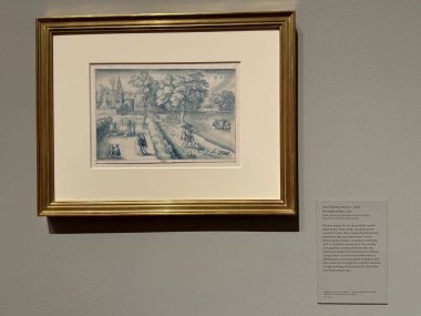 NEW YORK, NY - 3 AUG: New York 'taki Morgan Kütüphanesi ve Müzesinde sergi, 3 Ağustos 2024.