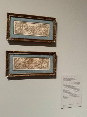 NEW YORK, NY - 3 AUG: New York 'taki Morgan Kütüphanesi ve Müzesinde sergi, 3 Ağustos 2024.