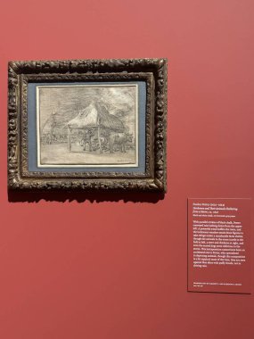 NEW YORK, NY - 3 AUG: New York 'taki Morgan Kütüphanesi ve Müzesinde sergi, 3 Ağustos 2024.