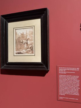 NEW YORK, NY - 3 AUG: New York 'taki Morgan Kütüphanesi ve Müzesinde sergi, 3 Ağustos 2024.