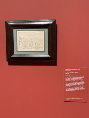 NEW YORK, NY - 3 AUG: New York 'taki Morgan Kütüphanesi ve Müzesinde sergi, 3 Ağustos 2024.