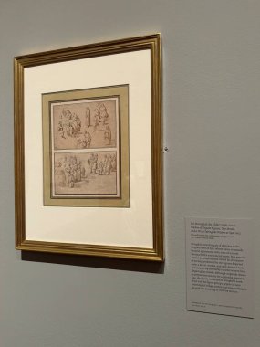 NEW YORK, NY - 3 AUG: New York 'taki Morgan Kütüphanesi ve Müzesinde sergi, 3 Ağustos 2024.