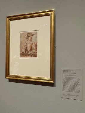 NEW YORK, NY - 3 AUG: New York 'taki Morgan Kütüphanesi ve Müzesinde sergi, 3 Ağustos 2024.