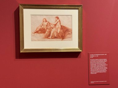 NEW YORK, NY - 3 AUG: New York 'taki Morgan Kütüphanesi ve Müzesinde sergi, 3 Ağustos 2024.