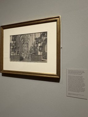 NEW YORK, NY - 3 AUG: New York 'taki Morgan Kütüphanesi ve Müzesinde sergi, 3 Ağustos 2024.