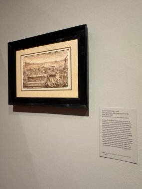 NEW YORK, NY - 3 AUG: New York 'taki Morgan Kütüphanesi ve Müzesinde sergi, 3 Ağustos 2024.