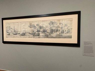 NEW YORK, NY - 3 AUG: New York 'taki Morgan Kütüphanesi ve Müzesinde sergi, 3 Ağustos 2024.