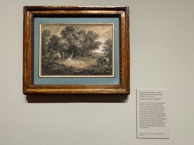 NEW YORK, NY - 3 AUG: New York 'taki Morgan Kütüphanesi ve Müzesinde sergi, 3 Ağustos 2024.