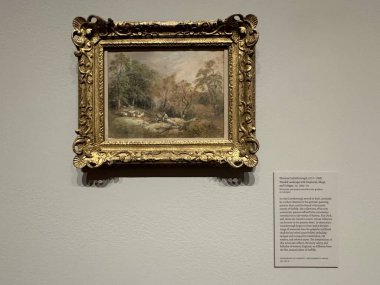 NEW YORK, NY - 3 AUG: New York 'taki Morgan Kütüphanesi ve Müzesinde sergi, 3 Ağustos 2024.