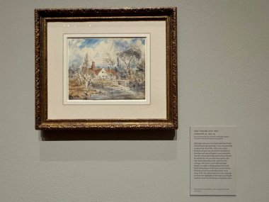 NEW YORK, NY - 3 AUG: New York 'taki Morgan Kütüphanesi ve Müzesinde sergi, 3 Ağustos 2024.