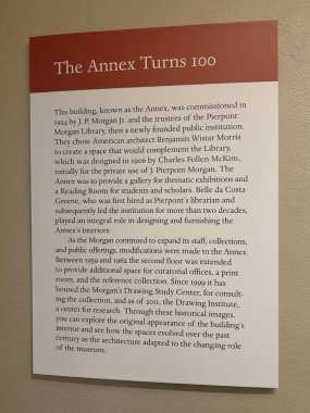 NEW YORK, NY - 3 AUG: New York 'taki Morgan Kütüphanesi ve Müzesinde sergi, 3 Ağustos 2024.