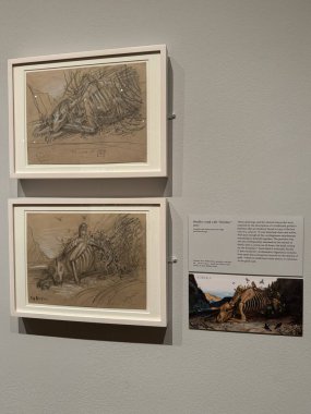 NEW YORK, NY - 3 AUG: New York 'taki Morgan Kütüphanesi ve Müzesinde sergi, 3 Ağustos 2024.