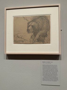 NEW YORK, NY - 3 AUG: New York 'taki Morgan Kütüphanesi ve Müzesinde sergi, 3 Ağustos 2024.