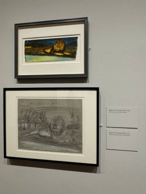 NEW YORK, NY - 3 AUG: New York 'taki Morgan Kütüphanesi ve Müzesinde sergi, 3 Ağustos 2024.